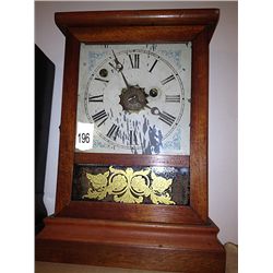 Atkins Clock Company Bristol CT, Miniture Shelf Clock