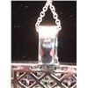 Image 4 : 18Kt White Gold Ruby and Diamond Necklace