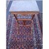 Image 1 : Antique Rose Colored Marble Top Table