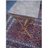 Image 2 : Antique Rose Colored Marble Top Table