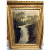 Image 1 : Antique Oil Painting with Gold Gilt Frame