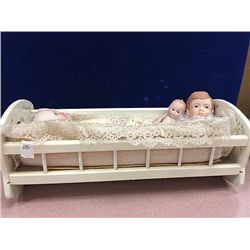 Rocking Cradle and Kewpie Doll Collection