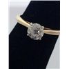 Image 2 : Estate 14kt Gold Solitaire Diamond