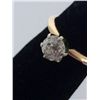 Image 2 : Estate 14kt Gold Solitaire Diamond