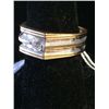 Image 2 : Estate 14kt Gold Man's Diamond Ring