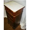Image 2 : Victorian Mable Top Half Commode