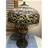 Image 1 : Leaded Glass Table Lamp