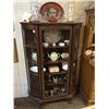 Image 1 : Oak Curio Cabinet