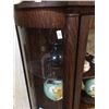 Image 2 : Oak Curio Cabinet