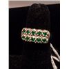 Image 1 : 14kt Gold Emerald Lady's Ring