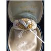Image 4 : Estate 14kt Gold Owl Shaped Ring