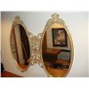 Image 1 : Estate Gold Gilt Very Ornate 2 Oval Mirror