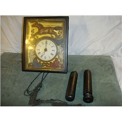 Early German Picture Frame Clock