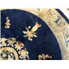 Image 8 : Estate Chinese Hand Woven Round Rug