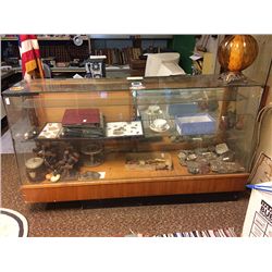 Vintage Glass Showcase