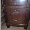 Image 8 : 5 Section Antique Oak Stackable File Unit by Weis