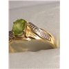 Image 2 : Estate Gold Lady's Peridot Ring