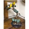 Image 4 : Bronze and Painted Decorative Bird Sculpture