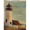 Image 3 : Estate Vintage Lighthouse Painting