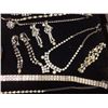 Image 6 : Estate Rhinestone Jewelry Lot