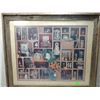 Image 1 : 39"X34" MATTED, FRAMED PUZZLE ART AMERICANA TOYS