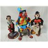 Image 1 : LOT 3 CLOWN COLLECTIBLE FIGURINES
