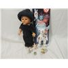 Image 1 : LOT 3 DOLL, BEANIE BABY, SMALL TRINKETS