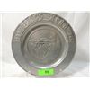 Image 2 : BOARS HEAD INN MINALLOY PEWTER PLATE