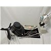 Image 2 : BOX LOT SILVER TONE COSTUME JEWELRY