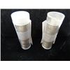 Image 1 : LOT 2 ROLLS NO DATE BUFFALO NICKELS