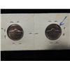 Image 2 : LOT 2 1966 REGULAR & ERROR JEFFERSON NICKEL