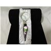 Image 1 : MURANO STYLE 6"L GLASS HANDLE MAGNIFYING GLASS