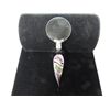 Image 2 : MURANO STYLE 7"L GLASS HANDLE MAGNIFYING GLASS