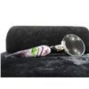 Image 1 : MURANO STYLE6"L GLASS HANDLE MAGNIFYING GLASS