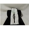 Image 1 : MURANO STYLE 7"L GLASS HANDLE MAGNIFYING GLASS