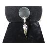 Image 3 : MURANO STYLE 7"L GLASS HANDLE MAGNIFYING GLASS