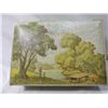 Image 2 : LOT 3 VINTAGE TINS AND WOODEN BOX