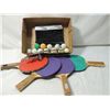 Image 1 : TABLE TENNIS PING PONG SET