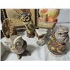 Image 3 : LOT 10 OWL FIGURINES LIGHT PHOTO