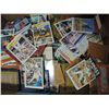 Image 1 : BOX MIXED BASEBALL & BASKETBALL PLAYER CARDS