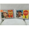 Image 1 : LOT 2 1960 TOPPS BASEBALL OTOOLE & ALLISON