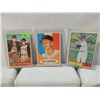 Image 1 : LOT 3 1961 TOPPS BASEBALL PLAYER CARDS