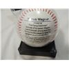 Image 2 : WAGNER GOLD CARD AND COLLECTIBLE BALL