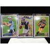 Image 1 : LOT 3 2011 TOPPS FOOTBALL PLAYER ROOKIE CARDS