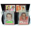 Image 1 : LOT 4 1957 & 1968 TOPPS FOOTBALL PLAYER CARD