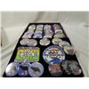 Image 1 : BOX LOT AMERICAN BUTTONS/PINS