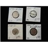 Image 1 : LOT 4 ANTIQUE NICKELS BUFFALO & V