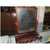 Image 2 : ANTIQUE SHAVING MAKEUP FREE STANDING MIRROR
