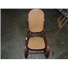 Image 2 : VINTAGE BENTWOOD BENT WOOD ROCKER CANE SEAT
