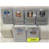 Image 2 : LOT 6 1990 LEAF BASEBALL PLAYER CARDS